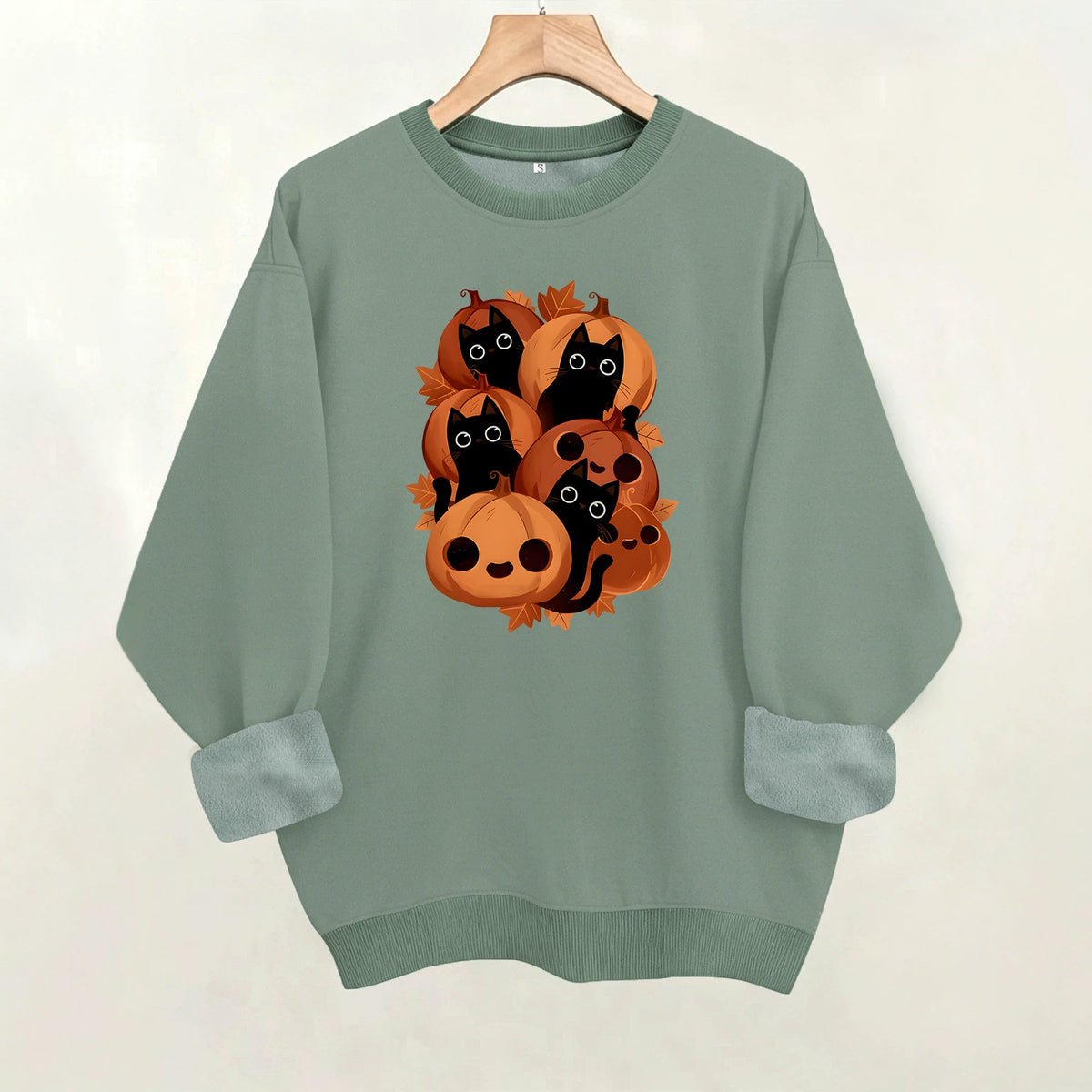 Long sleeved shirt with fleece hoodie
