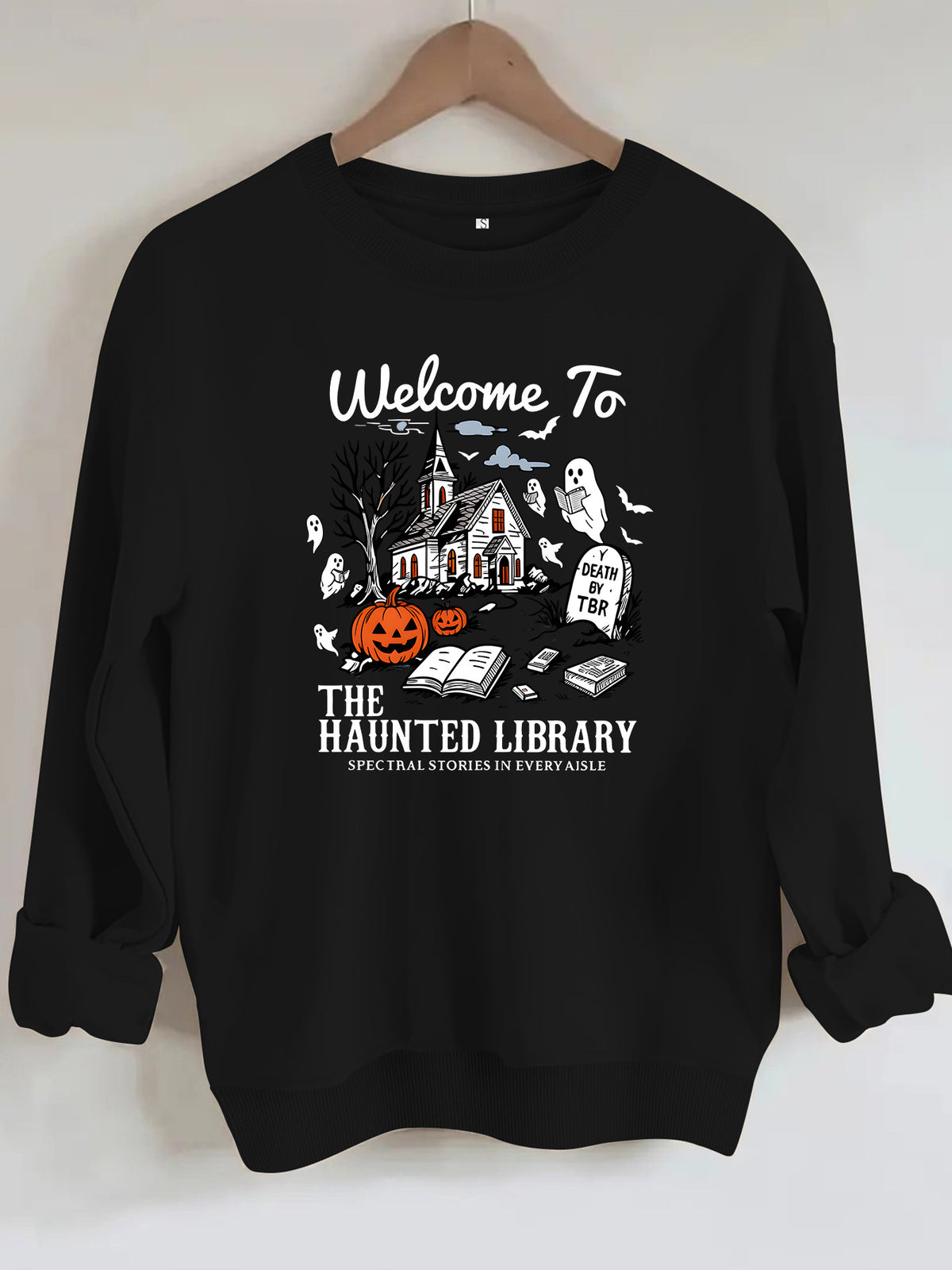 Long sleeved fleece hoodie