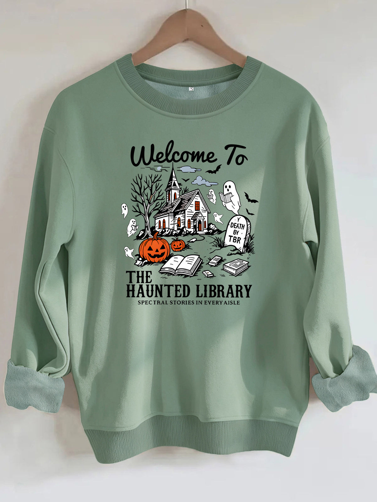Long sleeved fleece hoodie