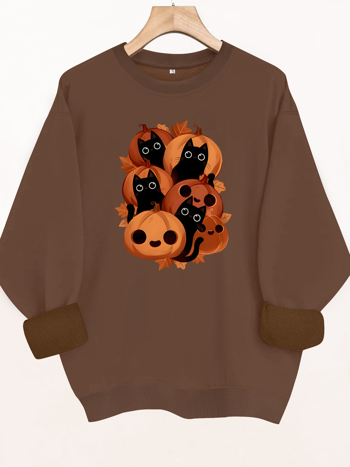 Long sleeved shirt with fleece hoodie
