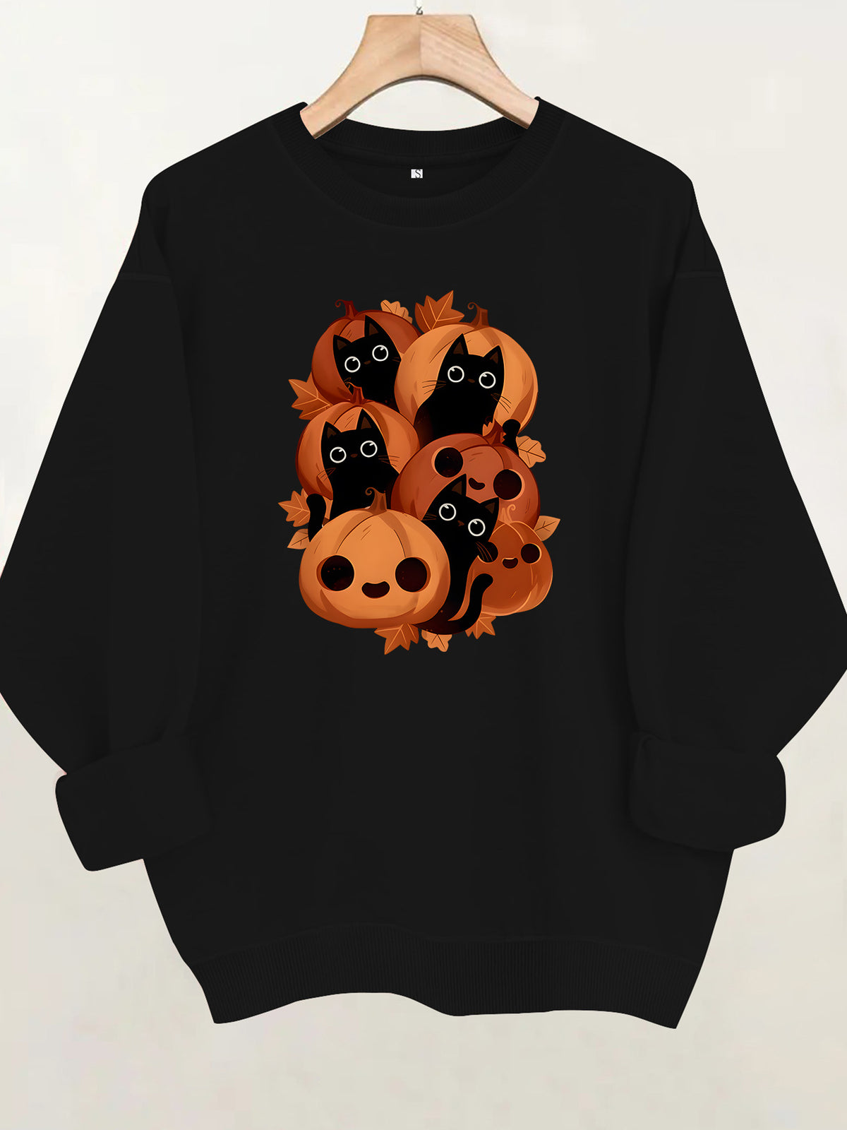Long sleeved shirt with fleece hoodie