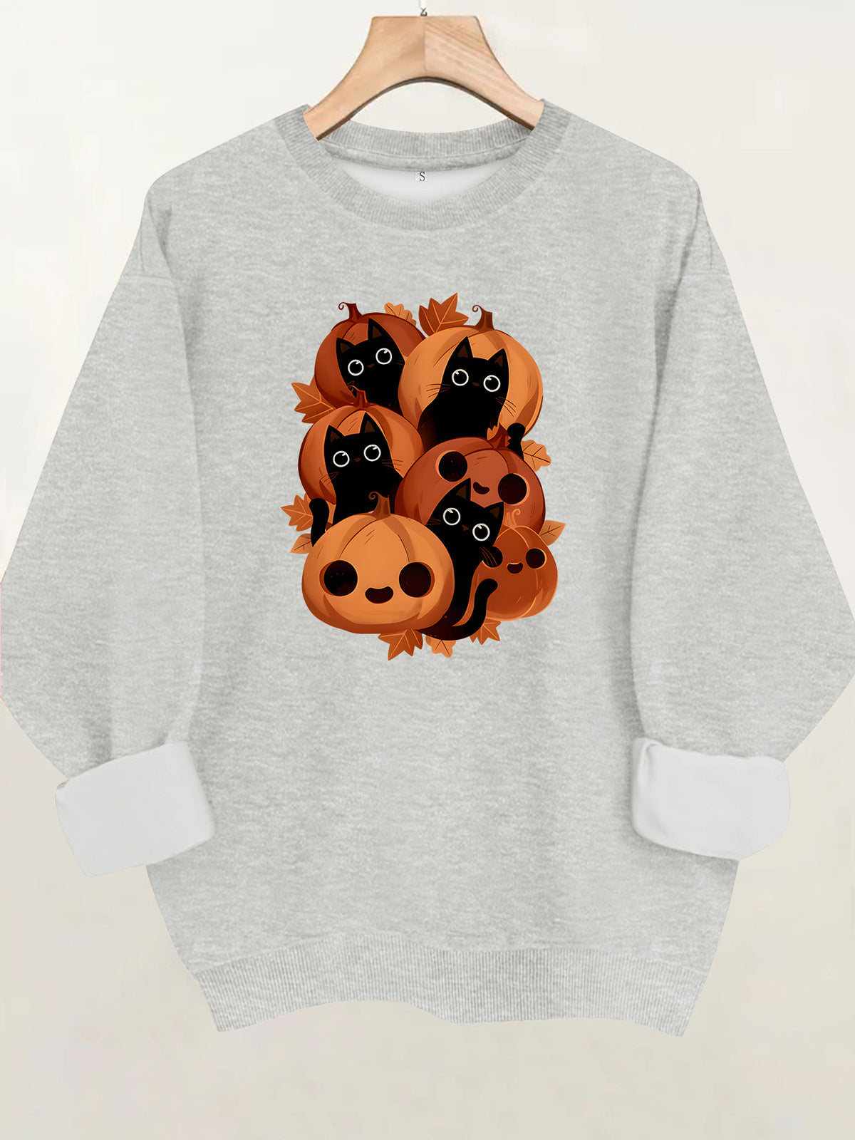 Long sleeved shirt with fleece hoodie